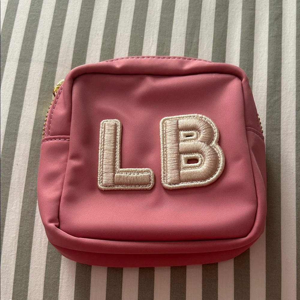 Stoney Clover Lane mini pouch in mauve